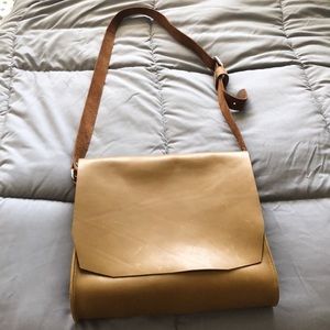 Farmhouse Frocks Farmhouse Bag in Mustard Leather